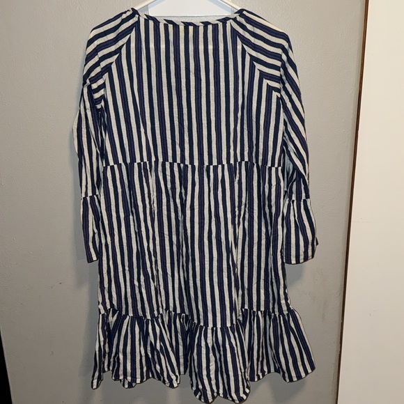 Roller Rabbit Strip Mini Dress Size Large - Picture 6 of 6